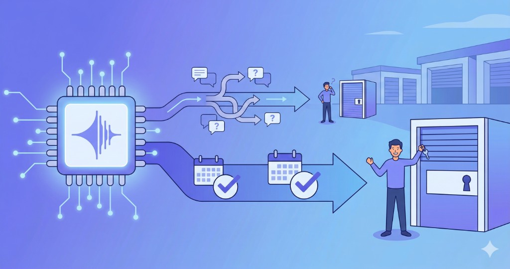 Self Storage Lead Capture AI: Why Reservations Convert 2x Better Than Messages